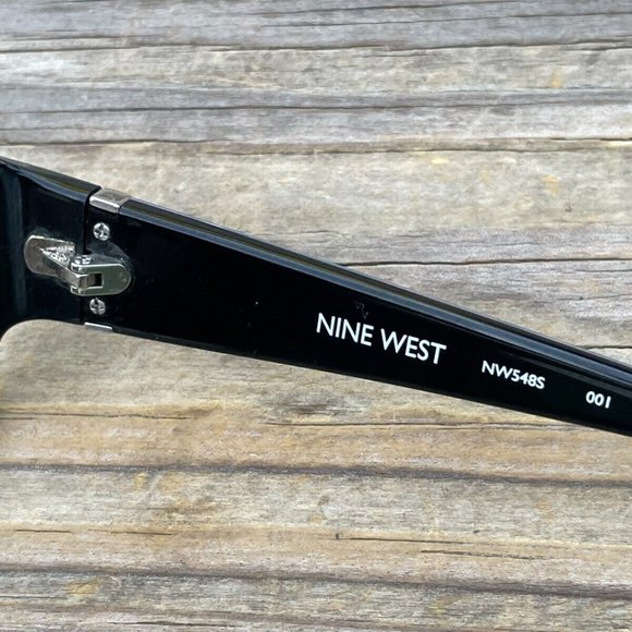 Nine West Women Eyeglasses/Sunglasses Frame Black Snake Print Arms Glasses Frame - Picture 9 of 13